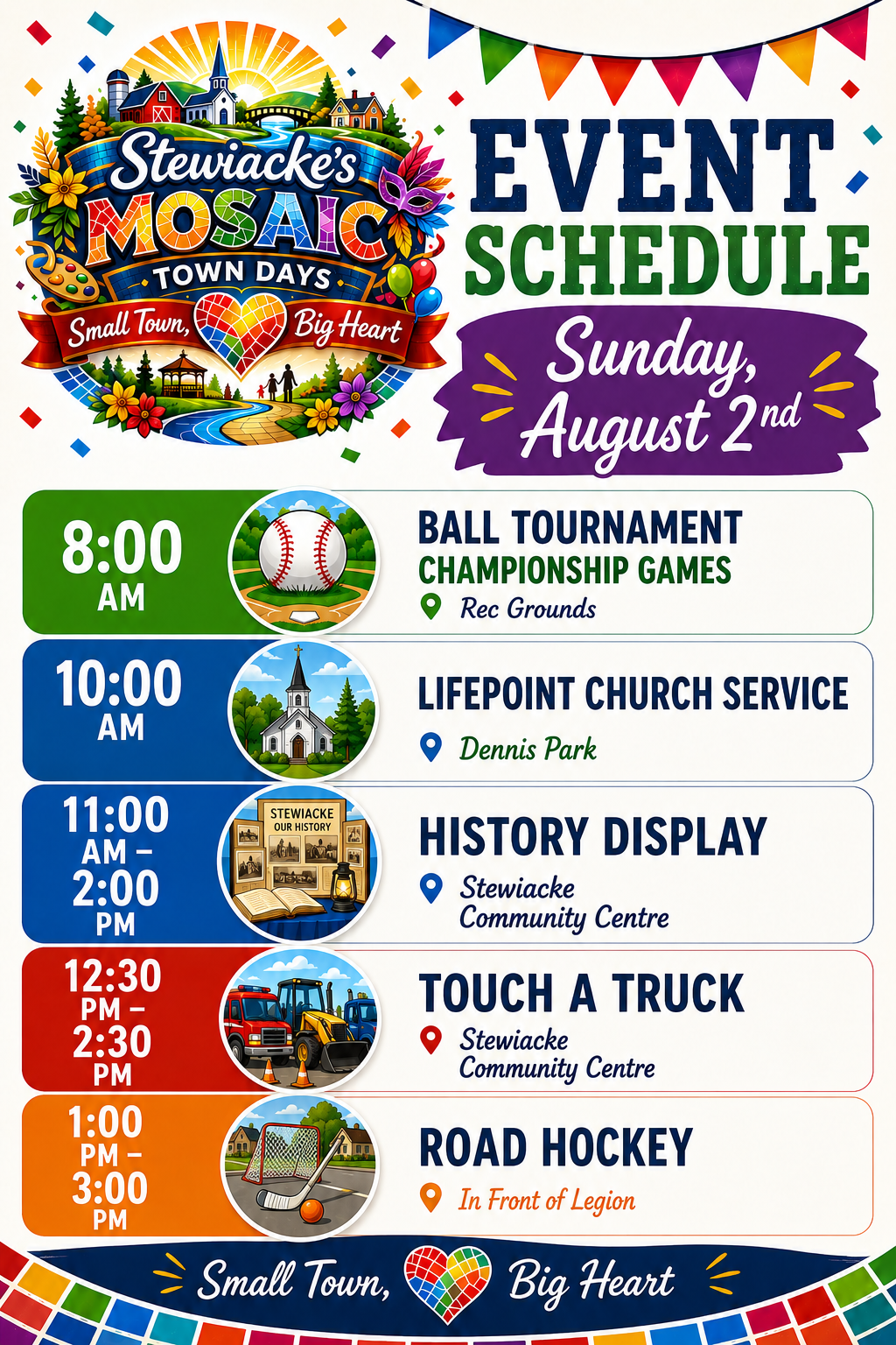 Sunday Schedule 1